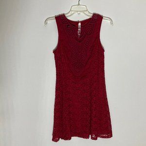 NWOT * Lace Overlay Dress